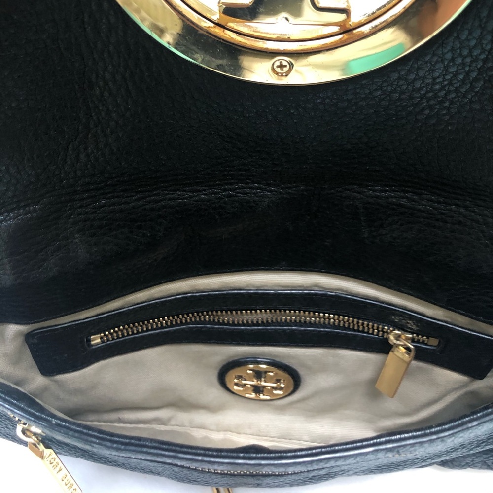 🔴Authentic TORY BURCH Black Crossbody/ ClutchBag - Picture 7 of 9